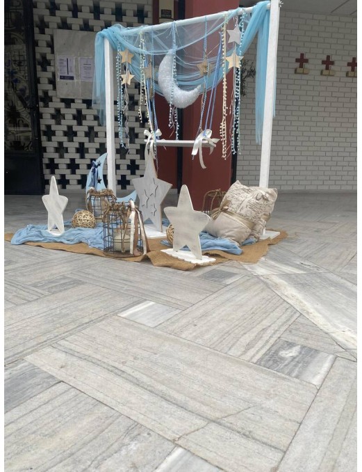 ΣΤΟΛΙΣΜΟΣ ΒΑΠΤΙΣΗΣ ΓΙΑ ΑΓΟΡΙ ΜΕ ΘΕΜΑ ΜΠΛΕ ΑΣΤΕΡΙ