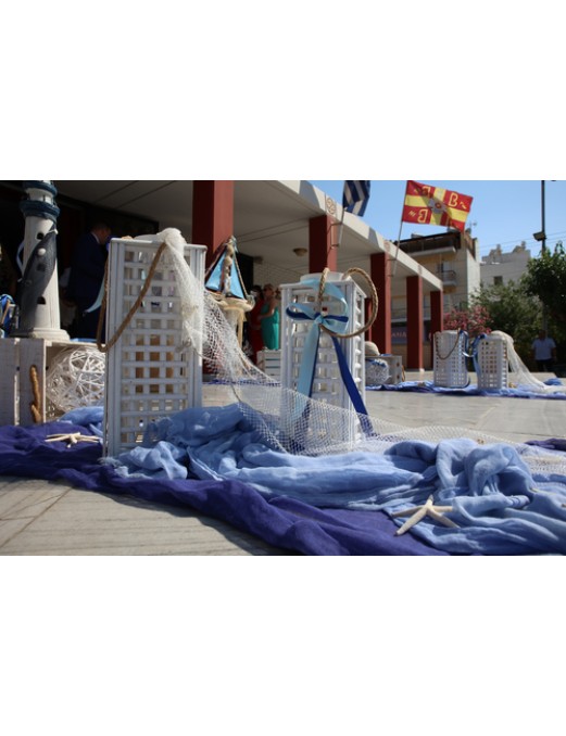 ΣΤΟΛΙΣΜΟΣ ΒΑΠΤΙΣΗΣ ΓΙΑ ΑΓΟΡΙ ΜΕ ΘΕΜΑ ΓΑΛΑΖΙΟ-ΜΠΛΕ ΚΑΡΑΒΑΚΙ