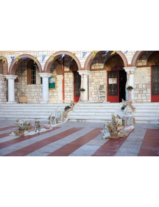 ΣΤΟΛΙΣΜΟΣ ΓΑΜΟΥ ΕΚΚΛΗΣΙΑΣ ΣΕ ΧΡΩΜΑΤΑ ΛΕΥΚΟ-ΜΠΕΖ