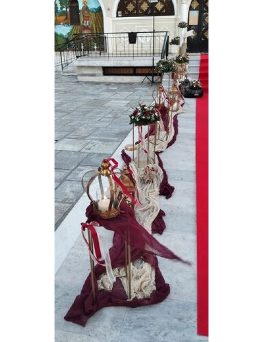 Στολισμός γάμου με τριαντάφυλλα 