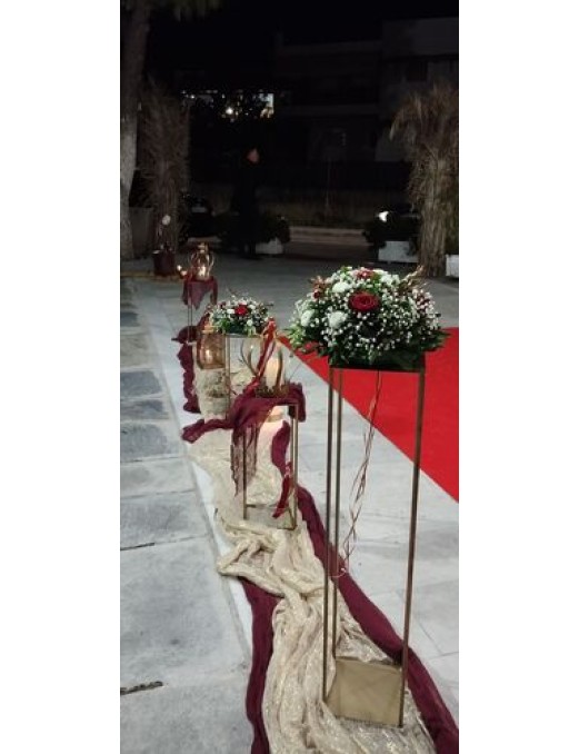 Στολισμός γάμου με τριαντάφυλλα 