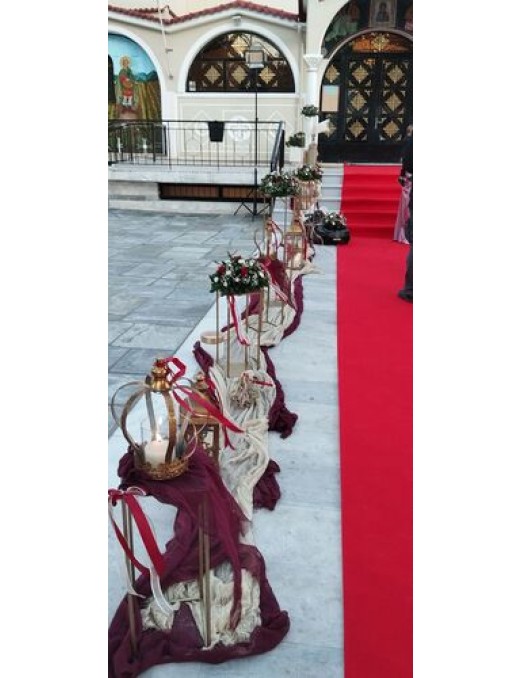 Στολισμός γάμου με τριαντάφυλλα 