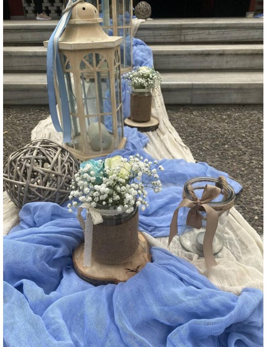 Στολισμός γάμου βάπτισης με θέμα αστεράκι 