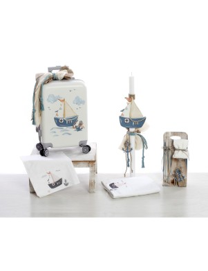 Βαπτιστικό Πακέτο Για Αγόρι Με Θέμα Ναυτικό ΣΔΣ-2506