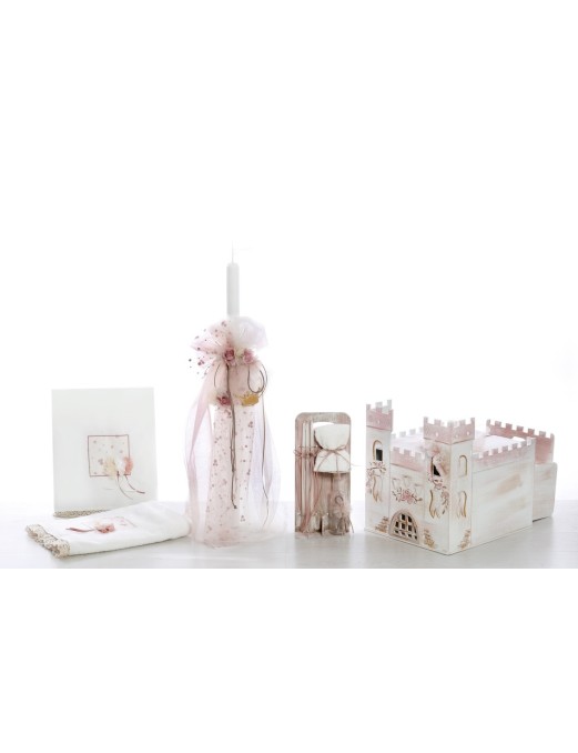 Βαπτιστικό Πακέτο Για Κορίτσι Με Θέμα Πριγκίπισσα ΣΚΒ 2258