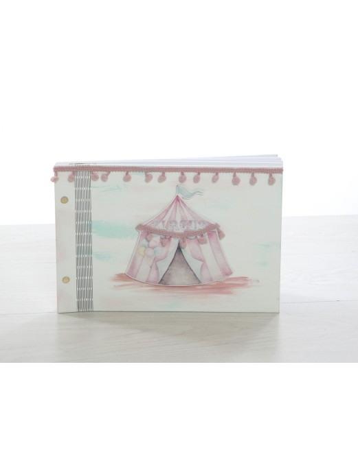 Βαπτιστικό Πακέτο Για Κορίτσι Με Θέμα Τσίρκο ΣΚΒ 2260