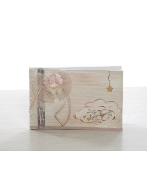 Βαπτιστικό πακέτο για κορίτσι με θέμα φεγγάρι ΣΚΒ 2271