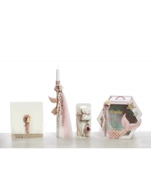 Βαπτιστικό Πακέτο Για Κορίτσι Με Θέμα Βυθός ΣΚΒ 2431