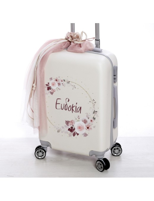 Βαπτιστικό Πακέτο Για Κορίτσι Με Θέμα Λουλούδια ΣΚΒ 2451