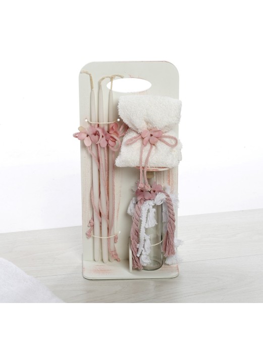 Βαπτιστικό Πακέτο Για Κορίτσι Με Θέμα Βαλίτσα Boho Floral Elegance" 2639