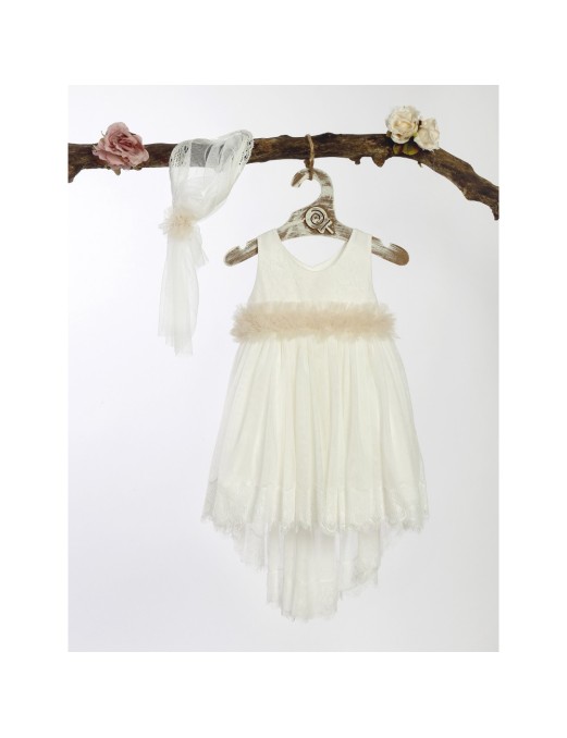 Βαπτιστικό Ρούχο Για Κορίτσι Lollipop ΦΛ-611