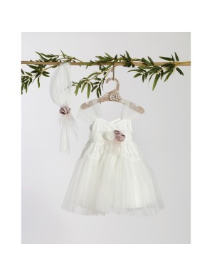 Βαπτιστικό Ρούχο Για Κορίτσι Lollipop Φ2423