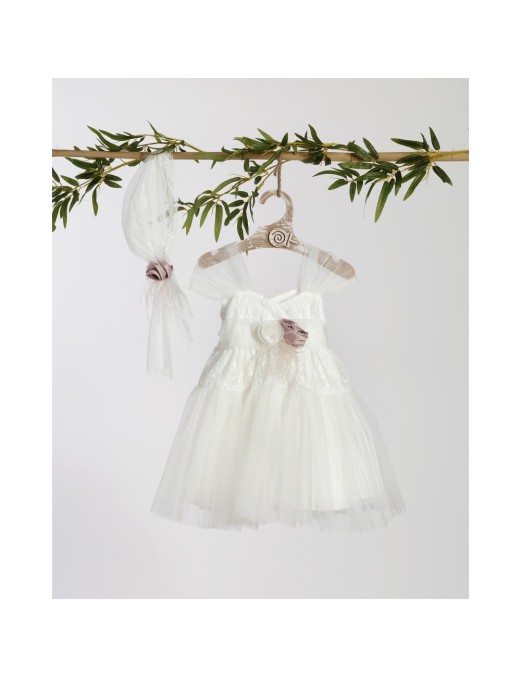 Βαπτιστικό Ρούχο Για Κορίτσι Lollipop Φ2423