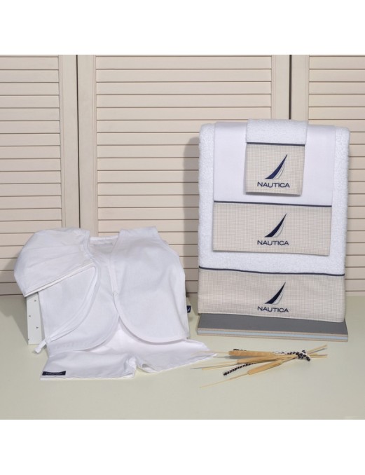 Nautica Βαπτιστικά Λαδόπανα Μπεζ 49-9780-924