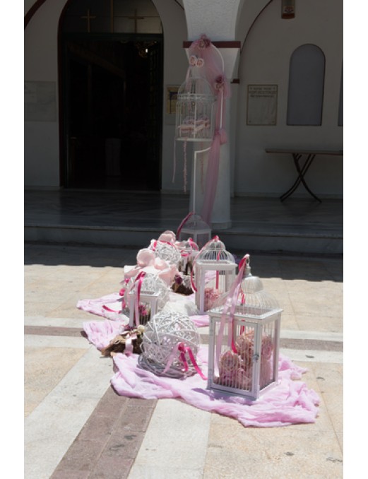 ΣΤΟΛΙΣΜΟΣ ΒΑΠΤΙΣΗΣ ΓΙΑ ΚΟΡΙΤΣΙ ΜΕ ΘΕΜΑ ΤΟ ΡΟΖ