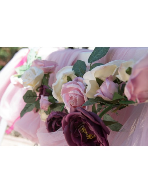 ΣΤΟΛΙΣΜΟΣ ΒΑΠΤΙΣΗΣ ΓΙΑ ΚΟΡΙΤΣΙ ΜΕ ΘΕΜΑ ΤΟ ΡΟΖ