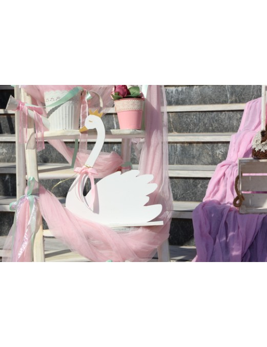 ΣΤΟΛΙΣΜΟΣ ΒΑΠΤΙΣΗΣ ΓΙΑ ΚΟΡΙΤΣΙ ΜΕ ΘΕΜΑ ΡΟΖ ΚΥΚΝΟΣ