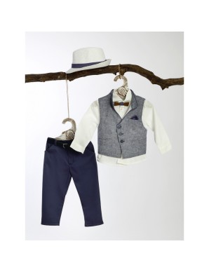 Βαπτιστικό Ρούχο Για Αγόρι Lollipop ΚΛ-22