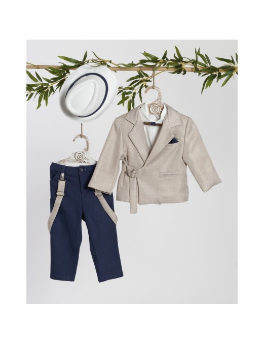 Βαπτιστικό Ρούχο Για Αγόρι Lollipop K2431