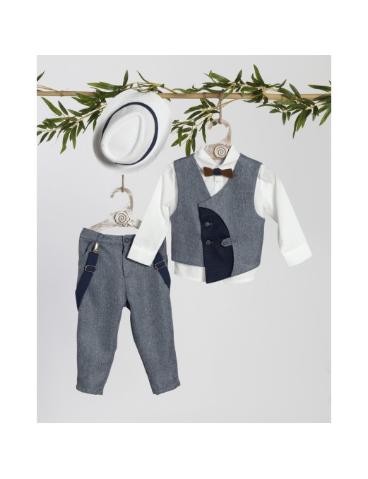 Βαπτιστικό Ρούχο Για Αγόρι Lollipop K2432