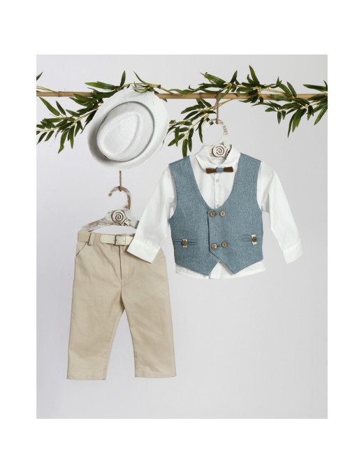 Βαπτιστικό Ρούχο Για Αγόρι Lollipop Κ 2439