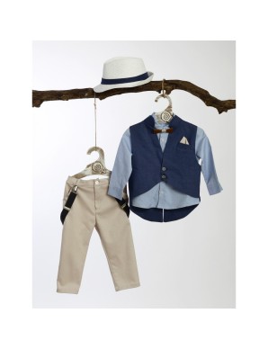 Βαπτιστικό Ρούχο Για Αγόρι Lollipop ΚΛ-26