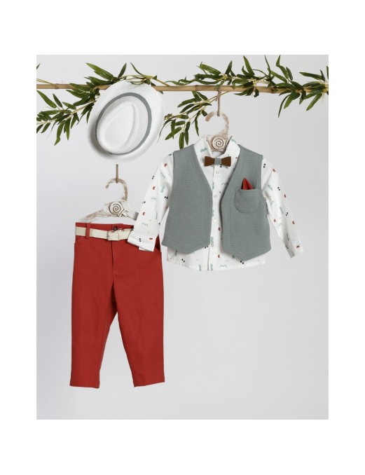 Βαπτιστικό Ρούχο Για Αγόρι Lollipop Κ2435