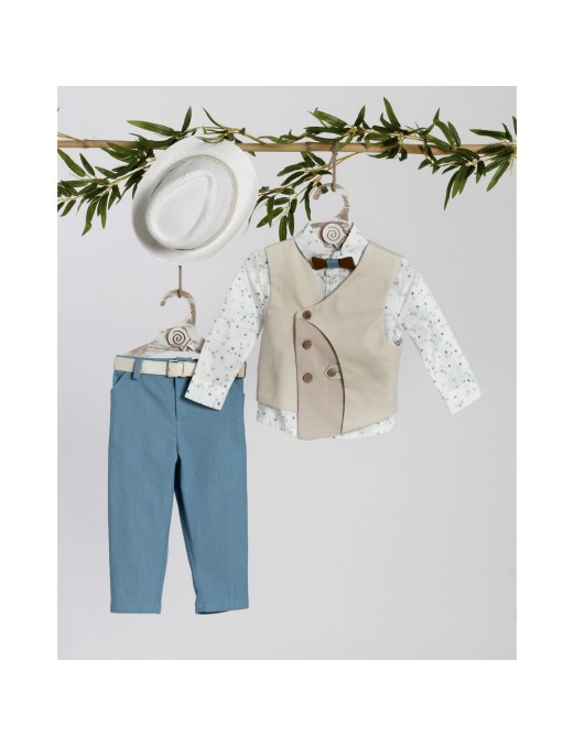 Βαπτιστικό Ρούχο Για Αγόρι Lollipop K2433