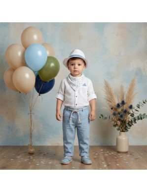 Βαπτιστικό Κουστούμι Αγοριού "Sky Sea Explorer" 2623