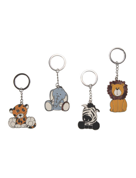 Μπομπονιέρα Βάπτισης Ζώα της Ζούγκλας Μπρελόκ 907 00990