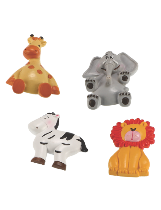 Μπομπονιέρα Βάπτισης Ζώα του Δάσους Μαγνητάκι 10034