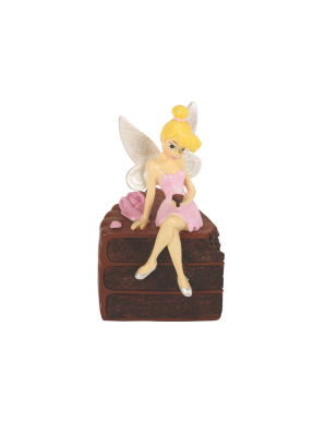 Μπομπονιέρα Βάπτισης Νεράιδα σε Τούρτα Κλιπ