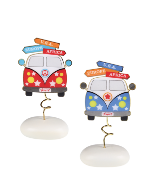 Μπομπονιέρα Βάπτισης Αυτοκινητάκι Ταξίδι σε Βότσαλο 8949