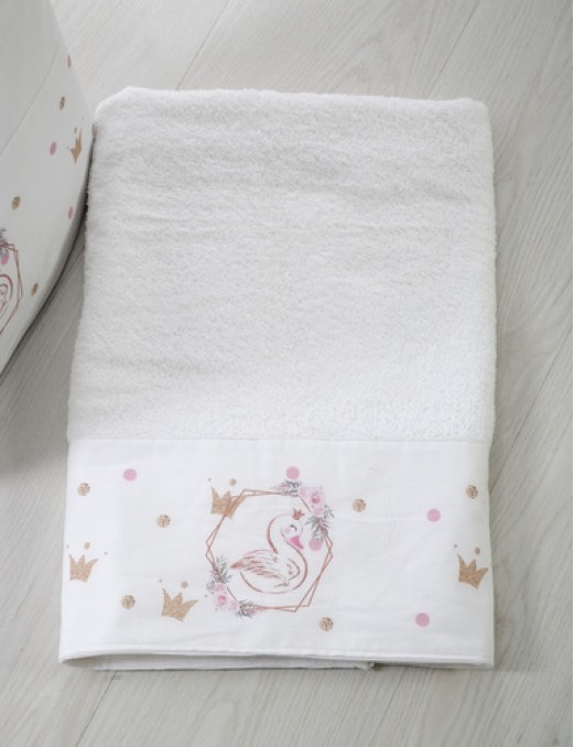 Βαπτιστικό Πακέτο Για κορίτσι Με Θέμα κύκνος ΣΚΒ 2255