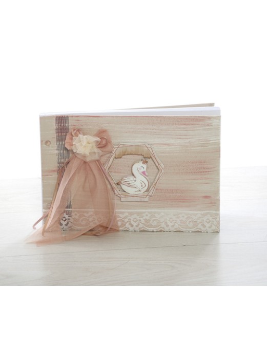 Βαπτιστικό Πακέτο Για κορίτσι Με Θέμα κύκνος ΣΚΒ 2255