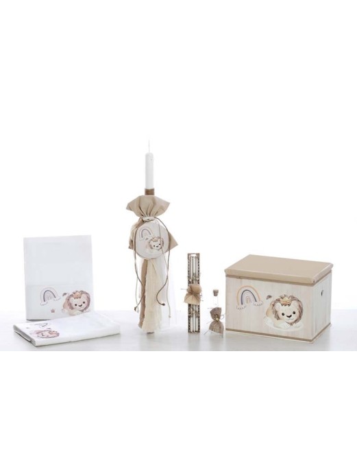 Βαπτιστικό Πακέτο Για Αγόρι Με Θέμα λιονταράκι ΣΚΒ 2277