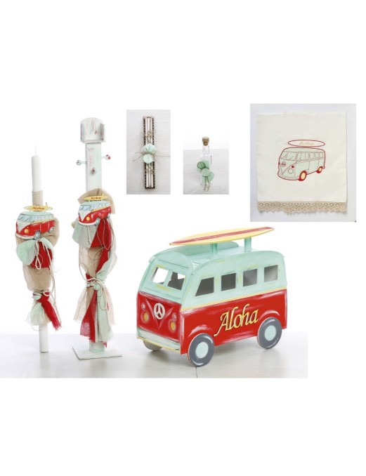 Βαπτιστικό Πακέτο Για Αγόρι Με Θέμα aloha 1067