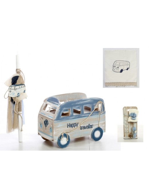 Βαπτιστικό Πακέτο Για Αγόρι Με Θέμα aloha 1067